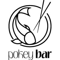 Logo pokey bar noir